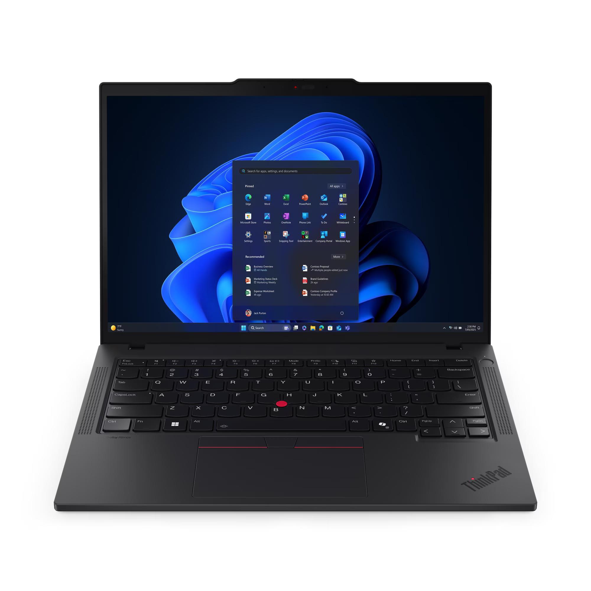 LENOVO THINKPAD T14 GEN 6 (2025) Laptop - 2th Gen 7 255U, 16GB, 512GB SSD, 14" WUXGA
