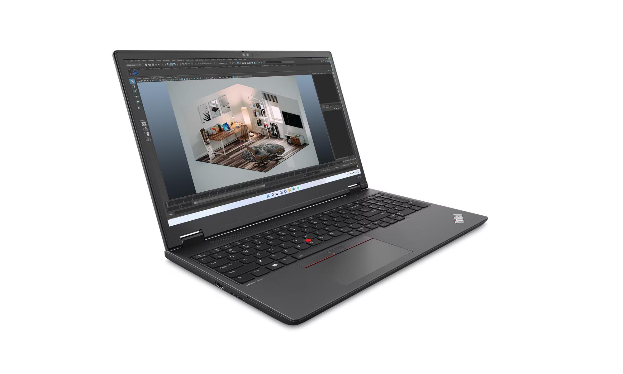 LENOVO THINKPAD P16V GEN 1 Mobile Workstation - AMD Ryzen 9 PRO 7940HS, 32GB, 1TB SSD, NVIDIA RTX 2000 Ada 8GB, 16" WUXGA