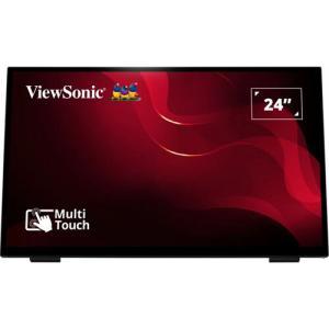 VIEWSONIC FRAMLESS TD2465 Monitor - 24" FHD (1920 x 1080), VA, Tilt, HDMI, DP, VGA, 250nits, 60Hz Touch