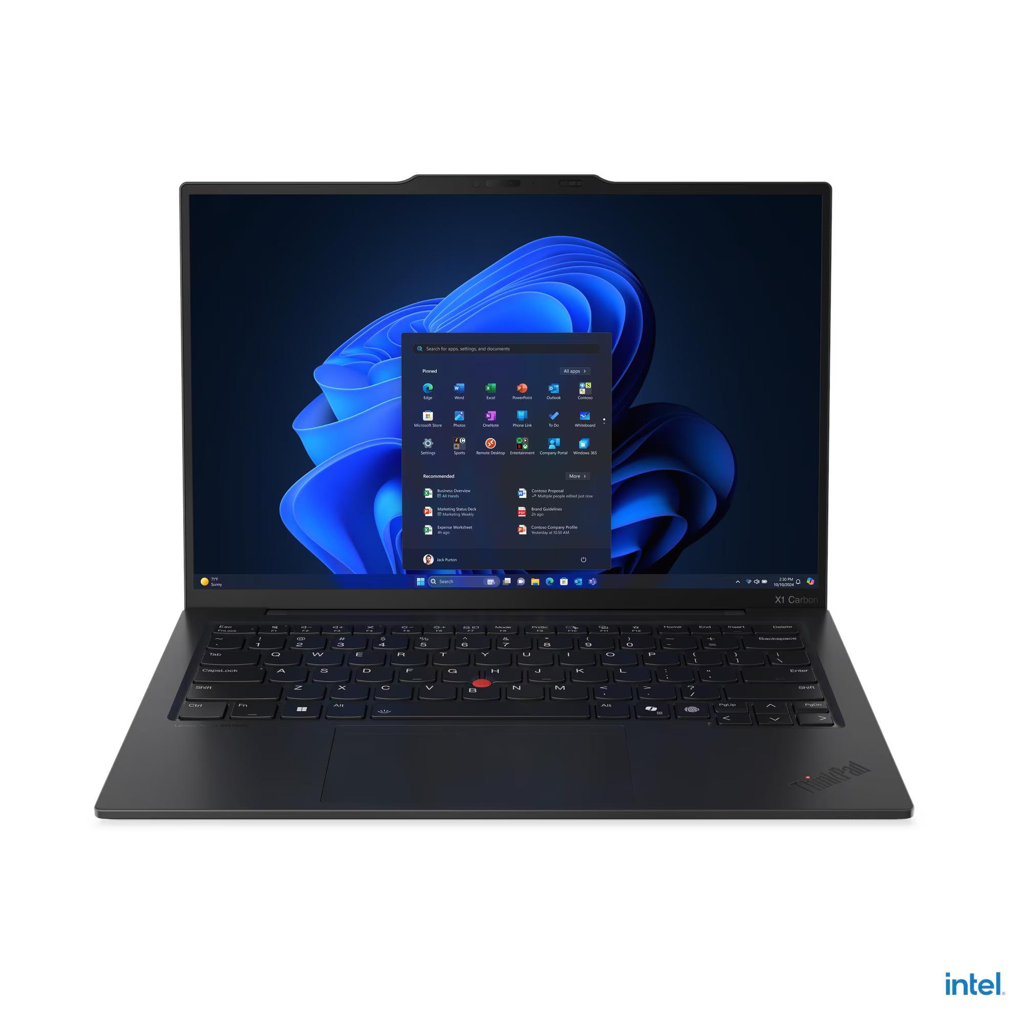 LENOVO THINKPAD X1 CARBON GEN 13 (2024) Laptop - 2th Second Gen Ultra 7-258V, 32GB, 1TB SSD, 14" 2.8K (Arabic Keyboard)