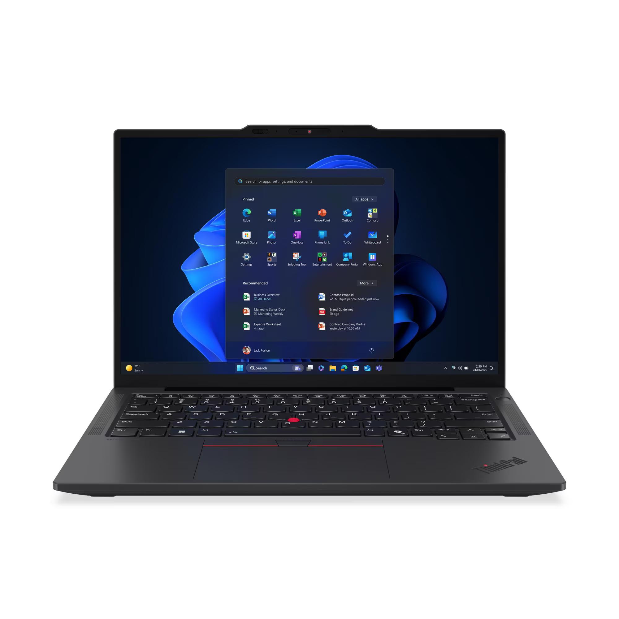 LENOVO THINKPAD X13 GEN 6 (2025) Laptop - 2th Gen Ultra 7 255U, 32GB, 1TB SSD, 13.3" WUXGA Multi-Touch