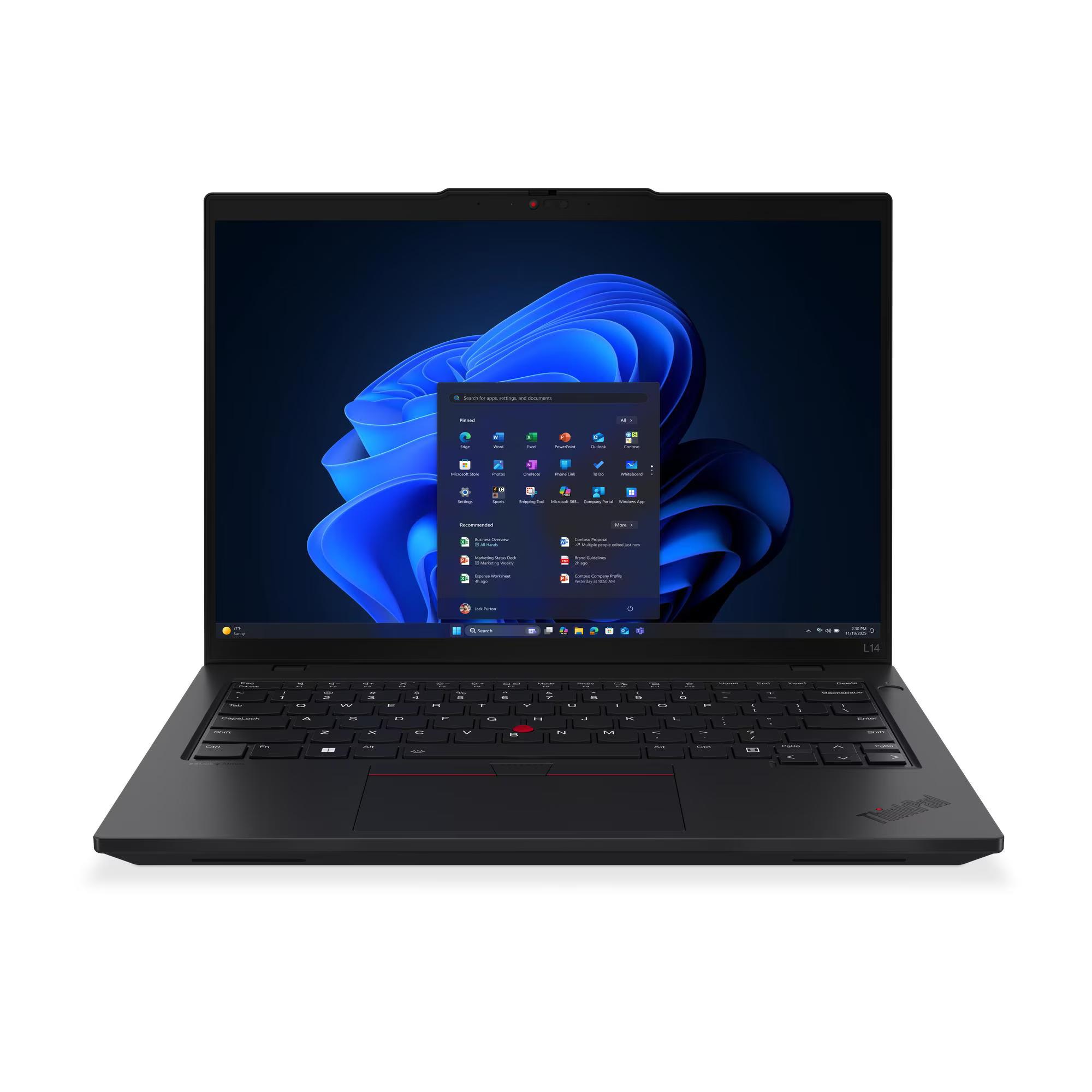 LENOVO THINKPAD L14 GEN 6 (2025) Laptop - 2th Gen Ultra 5 225U, 16GB, 512GB SSD, 14" WUXGA