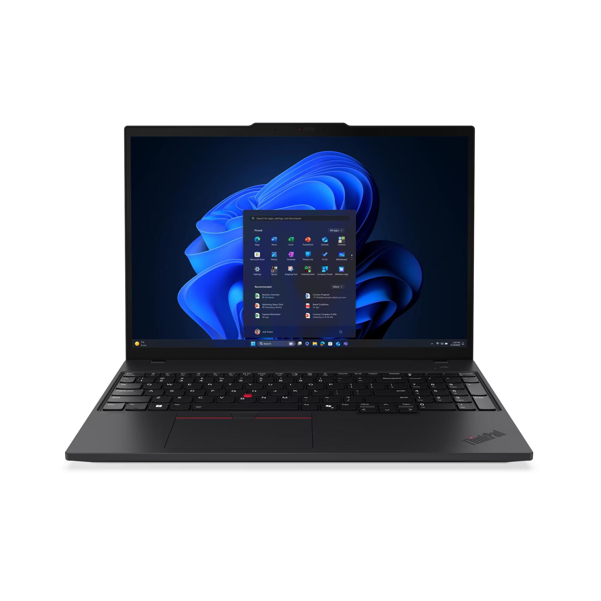 LENOVO THINKPAD T16 GEN 4 (2025) Laptop - 2th Gen Ultra 7 255U, 16GB, 512GB SSD, 16" WUXGA