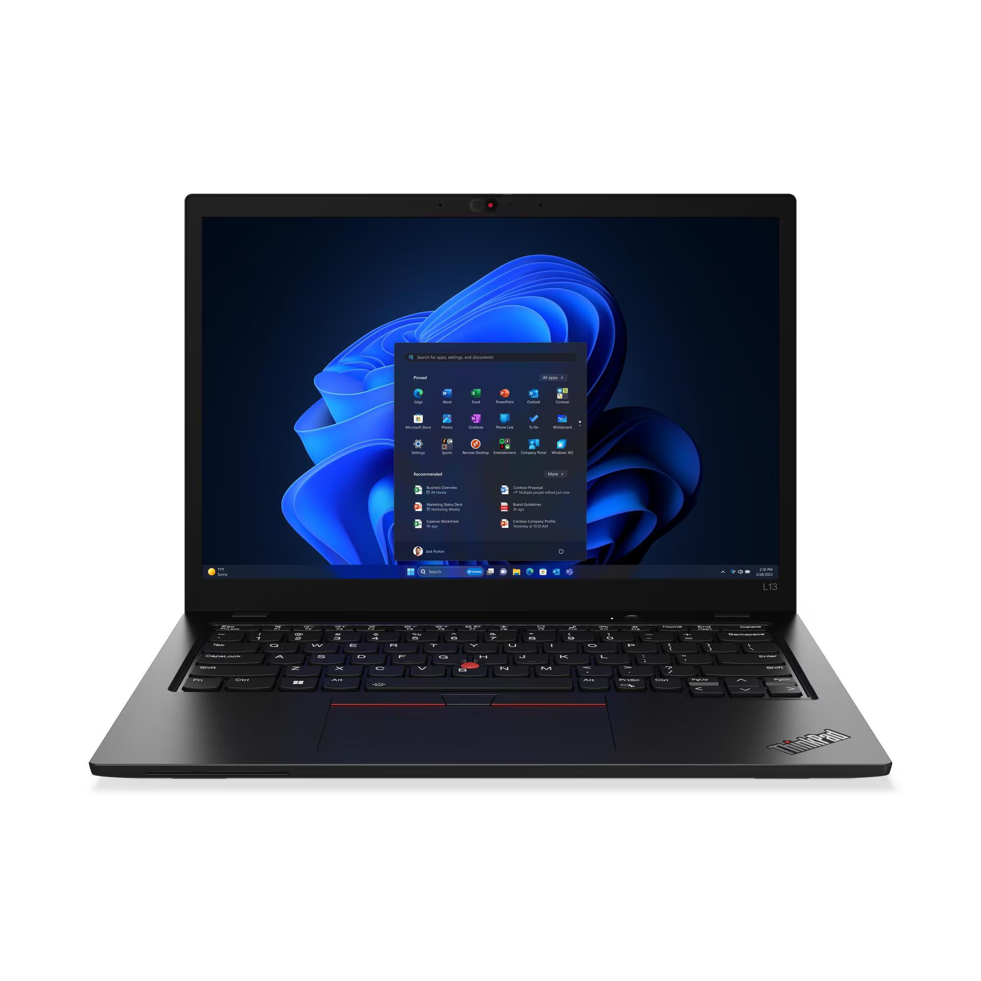 LENOVO THINKPAD L13 GEN 5 (2024) Laptop - Series 1 Ultra 5 125U, 8GB, 512GB SSD, 13.3" WUXGA