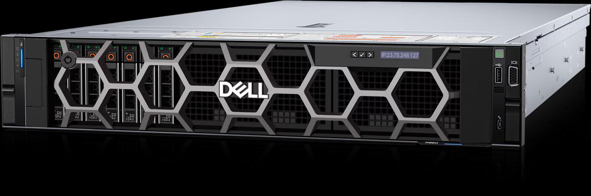 'Product Image: DELL POWEREDGE R860 Rack Server - 2x Intel Xeon Gold 6416H, 64GB, 960GB SSD SATA, 1800W'