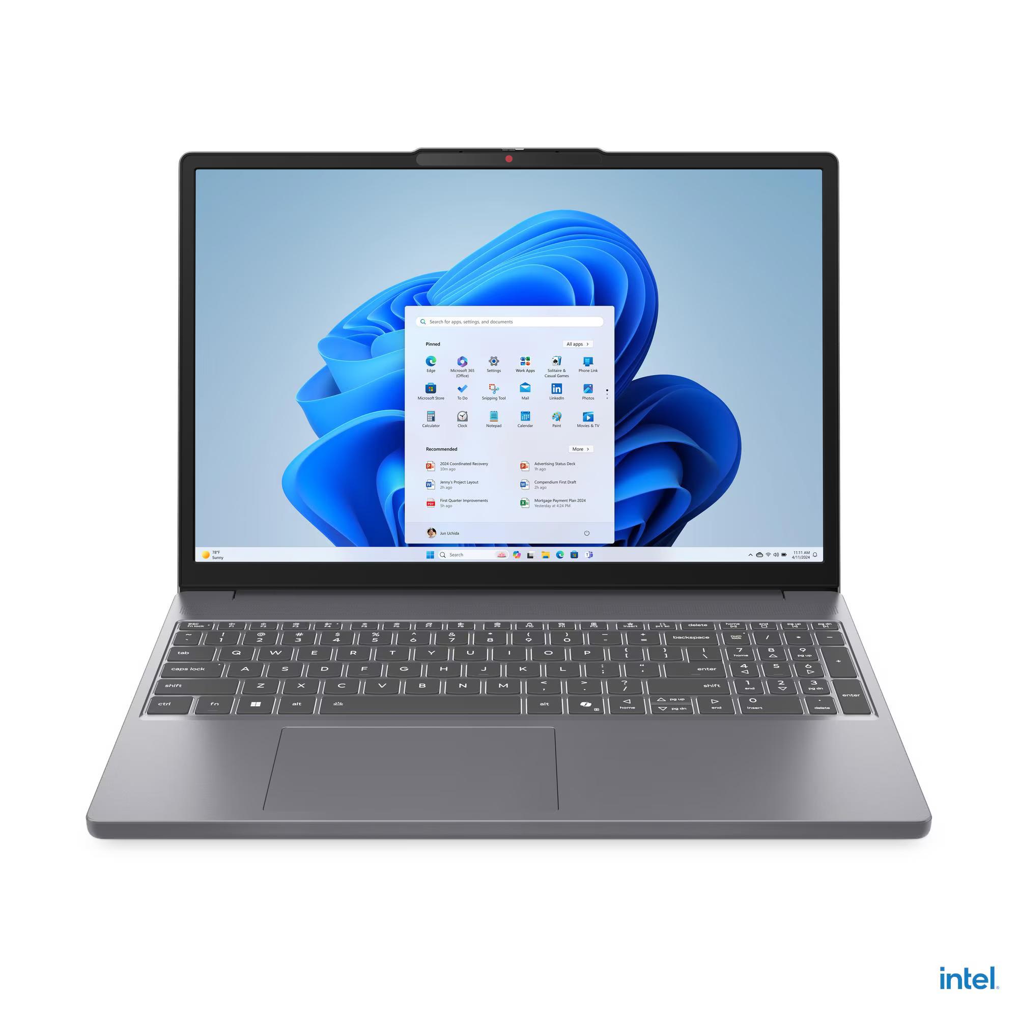LENOVO IDEAPAD SLIM 3 15IRH10 Laptop - 13th Gen i7-13620H, 16GB, 512GB SSD, 15.3" WUXGA
