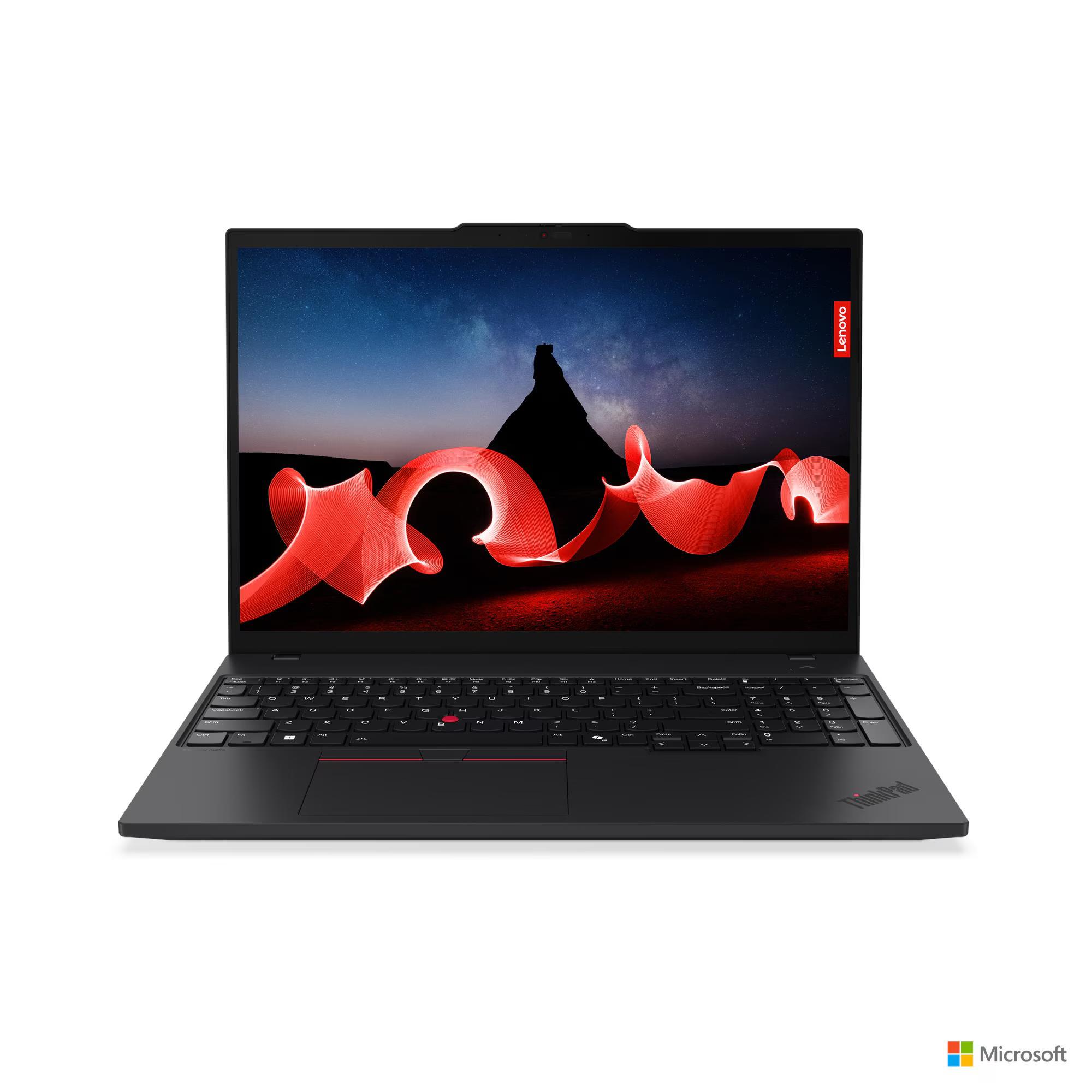 LENOVO THINKPAD T16 GEN 3 (2024) Laptop - Series 1 Ultra 7 155U, 16GB, 512GB SSD, 16" WUXGA (Arabic, Dos)