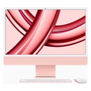 APPLE MQRT3AB/A (2024) iMac - M3 Chip 8‑Core CPU, 8GB, 256GB SSD, 10-Core GPU | 16-Core Neural Engine, 24" 4.5K (4480 x 2520) (Pink)