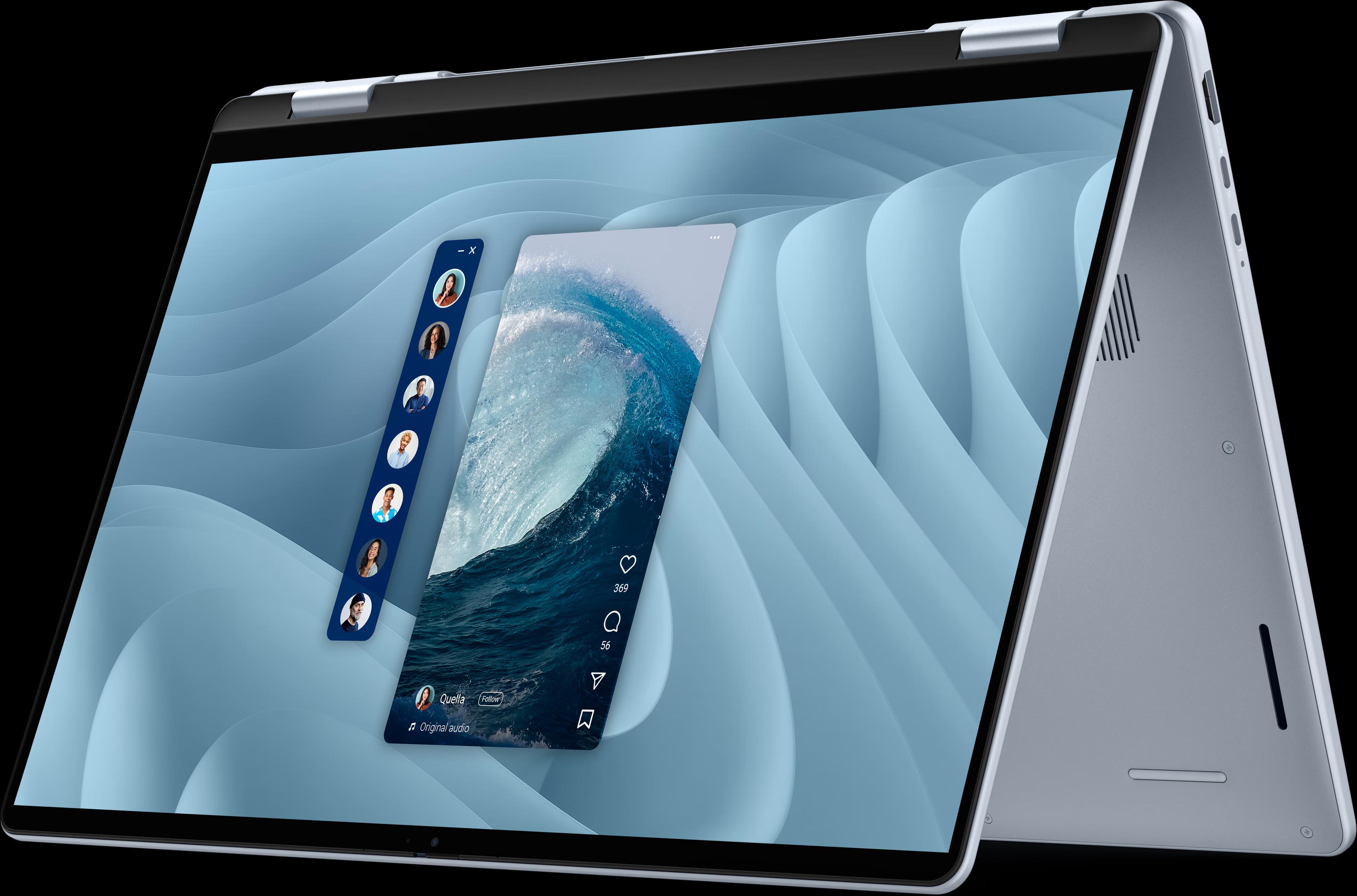 DELL 14 PLUS DB06250 (2024) Laptop - 2th Gen Ultra 7 256V, 16GB, 1TB SSD, 16" WUXGA Touch X360