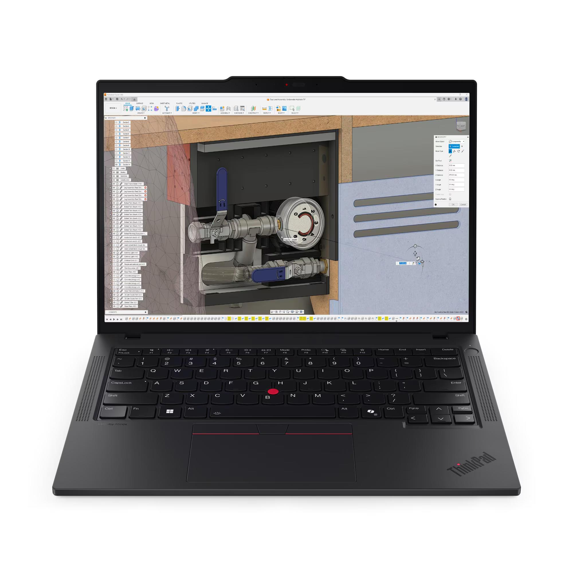 LENOVO THINKPAD P14S GEN 6 (2025) Laptop - AMD Ryzen AI 9 HX PRO 370, 64GB, 1TB SSD, 14" WUXGA (Arabic)