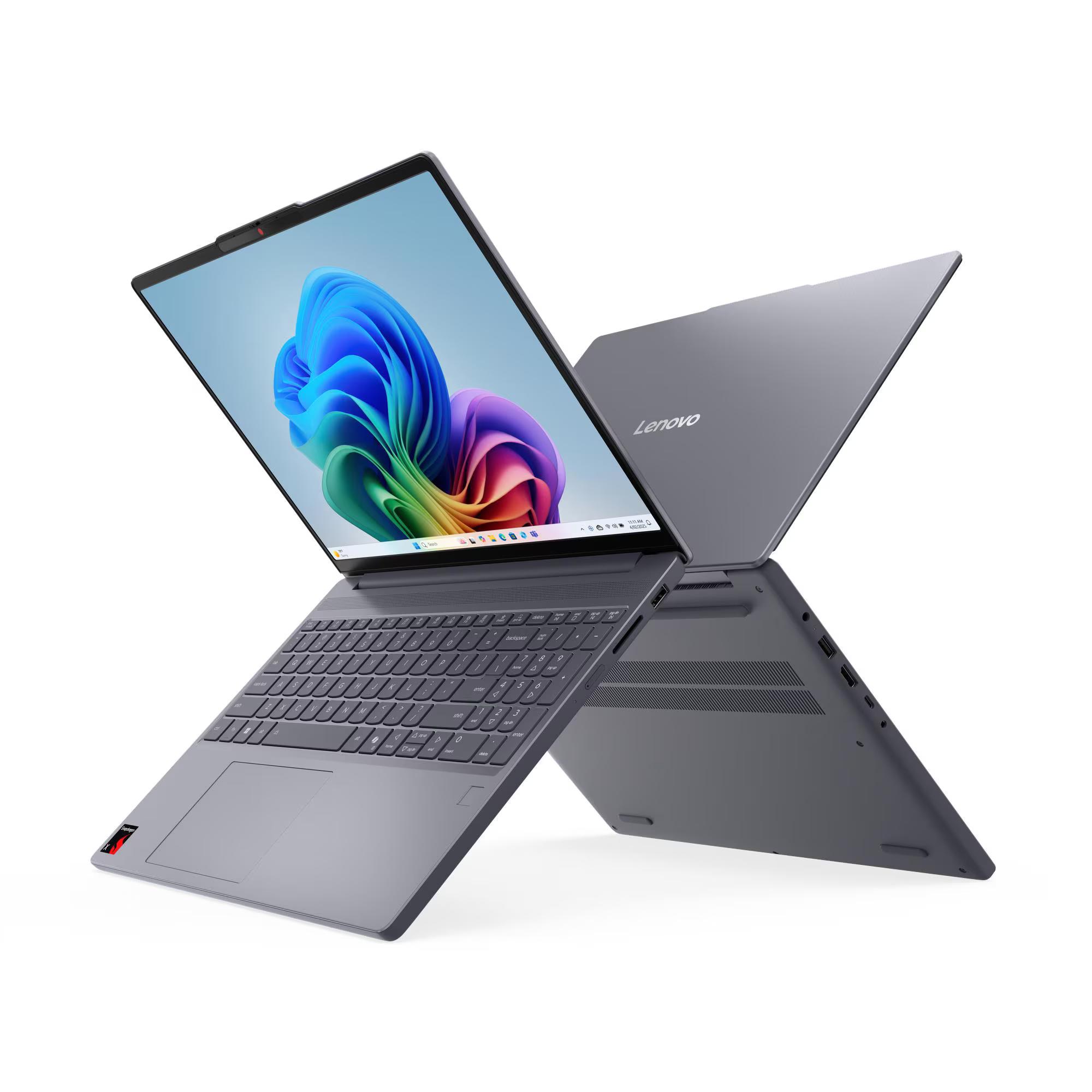 LENOVO IDEAPAD SLIM 3 15Q8X10 (2025) Laptop - Snapdragon X X1-26-100, 16GB, 512GB SSD, 15.3" WUXGA Multi-Touch