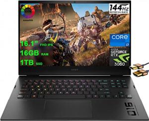 HP OMEN 16-B0005NE Gaming Laptop - 11th Gen i7-11800H, 16GB, 1TB SSD, NVIDIA GeForce RTX 3070, 16.1" FHD