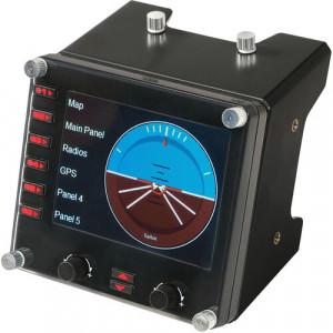 Logitech G Flight Instrument Panel | USB 2.0, Indicator Lights