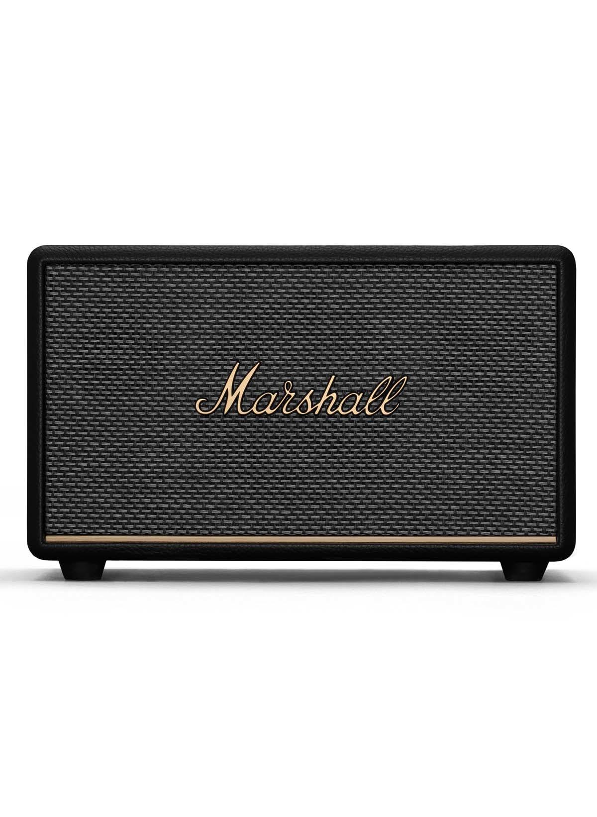 Marshall Action 3 Loudspeaker | 5.2 Bluetooth, App Controlled, Black