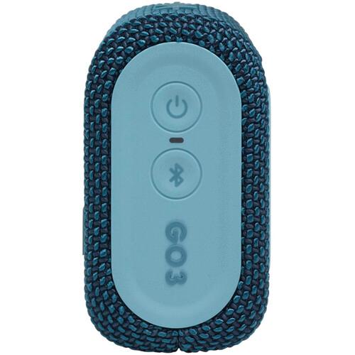 JBL GO3 BLT Speaker  Bluetooth V5.1, IP67 Waterproof, Dustproof, Blue