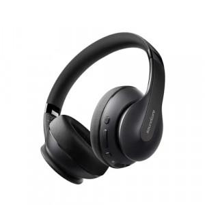 Anker Soundcore Q10i Headphone | Bluetooth, 40mm dynamic drivers, 60 Hour Playtime, Bass up, Black