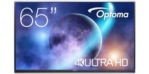 Optoma 5652RK Interactive Display - 65" UHD 4K 3840(H)*2160(V) Pixel Resolution, LED, Touch