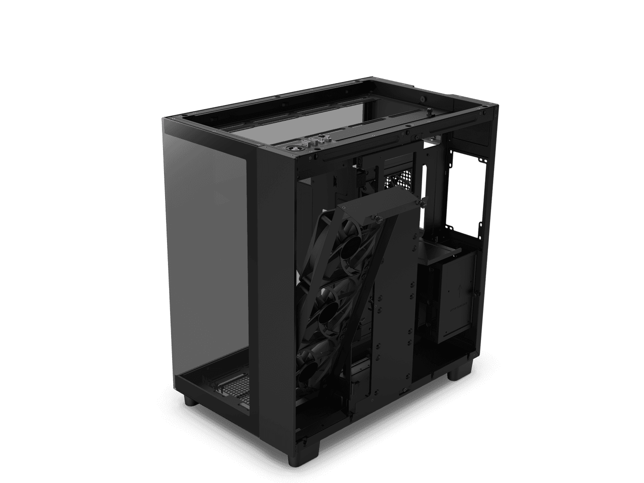 NZXT H9 Flow Mid-Tower Case (White)