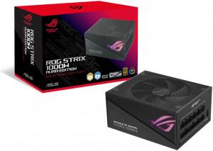ASUS ROG-STRIX-1200G Power Supply - ATX 3.0, 80Plus Gold, 135 mm Fan Size, 1000W, ARGB
