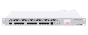 Mikrotik (CCR1016-12S-1S+ ) Wired Router - Wired for Home and Office, 12 x SFP ports, 1 x SFP+ ports