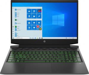 HP Pavilion 16-A0076 GAMING Laptop - 10th Gen i7-10750H, 8GB, 512GB, NVIDIA GeForce GTX 1650 Ti 4GB, 16.1" FHD