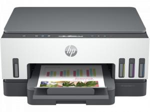 HP SMART TANK 720 Printer | Wireless, A4, Print Copy Scan, 15 ppm, 1200 x 1200 rendered dpi Resolution, 5,000 Pages Duty Cycle, Black and Color
