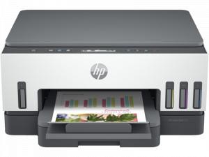 HP SMART TANK 720 Printer - Wireless, A4, Print Copy Scan, 15 ppm, 1200 x 1200 rendered dpi Resolution, 5,000 Pages Duty Cycle, Black and Color