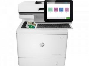 HP LaserJet Enterprise Flow MFP M578C Printer | A4, Print Copy Scan Fax, 38 ppm, 600 x 600 dpi Resolution, 80,000 Pages Duty Cycle, Black and Color