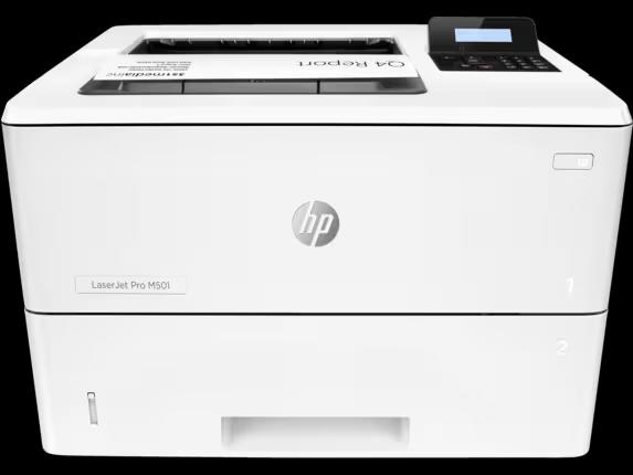 HP LaserJet Pro M501DN Printer - A4, Print, 43 ppm, 600 x 600 dpi Resolution, 100,000 Pages Duty Cycle