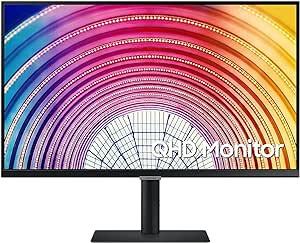 SAMSUNG LS27A600NWMXUE Monitor - 27" QHD (2560 x 1440), IPS, HDMI, DP, 300 nits, 75 Hz