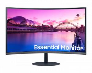 SAMSUNG ESSENTIAL LS27C390EAMXUE Curved Monitor - 27" FHD (1920 x 1080), VA, HDMI, DP, 250‎ nits, Max 75Hz