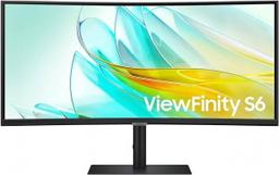 SAMSUNG VIEWFINITY S6 S65UC LS34C650UAMXUE Curved Monitor | 34" UWQHD (3440 x 1440), VA, HDMI,