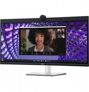 DELL P3424WEB VIDEO CONFERENCING CURVED MONITOR - 34" WQHD (3440 x 1440), IPS, HDMI, DP, 300 nits, 60 Hz