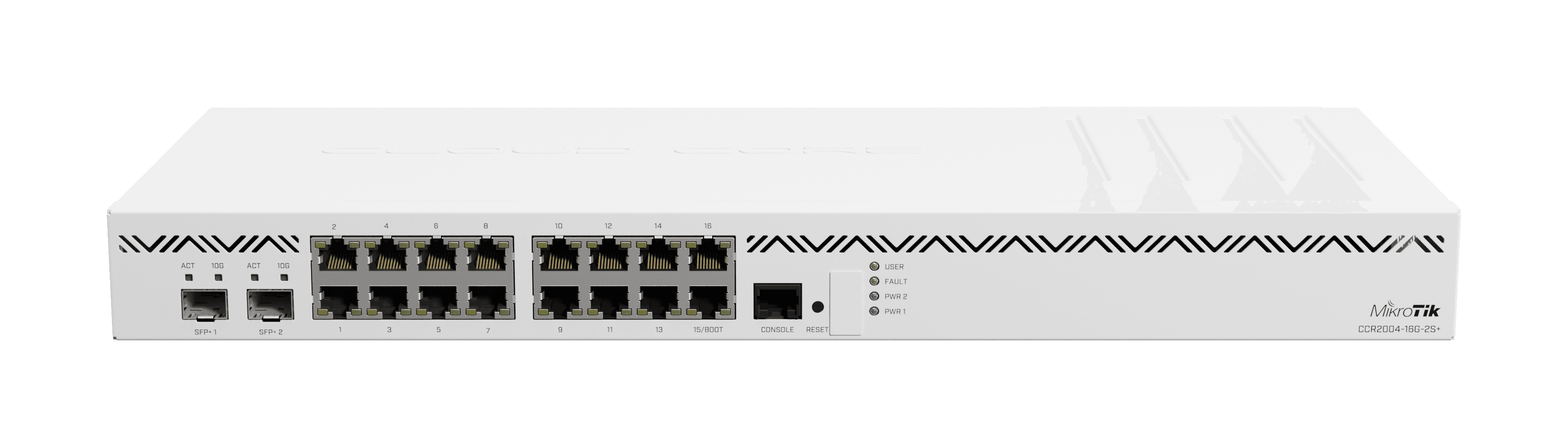 MikroTik CCR2004-16G-2S+ Wired Router - Wired for Home and Office