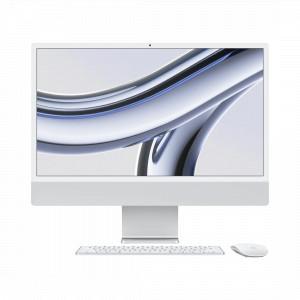 APPLE MQRK3 (2024) iMac - M3 chip 8‑core, 8GB, 512GB SSD, 10‑core GPU, 24" 4.5K (Silver)