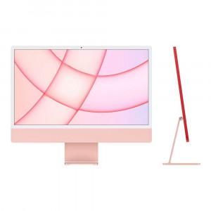 APPLE MGPN3LL/A (2021) iMac - M1 Chip 8-Core CPU, 8GB, 512GB SSD, 8-Core GPU | 16-Core Neural Engine, 24" 4.5K (4480 x 2520) (Pink)