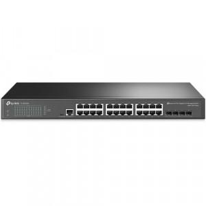 TP-Link TL-SG3428 V1 Switch - 24 × Gigabit Ethernet Mbps RJ45 Ports, 4 × Gigabit SFP Slots