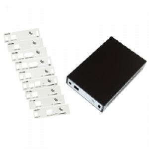 MikroTik CA411-711 - BLACK ALUMINIUM INDOOR ENCLOSURES