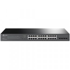 TP-LINK TL-SG2428P Switch - 24 x Gigabit Ethernet PoE+ Ports RJ45, 4 x SFP Gigabit Ethernet