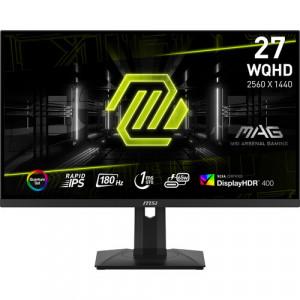 MSI MAG 274QRF QD E2 Gaming Monitor - 27" WQHD (2560 x 1440), IPS, Height, Swivel, Tilt, HDMI, DP, 400 nits, 180 Hz