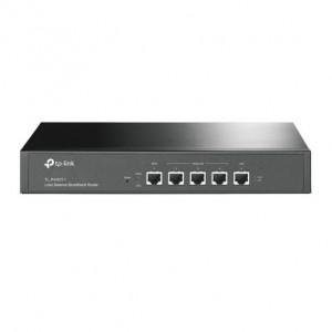 TP Link TL-R480T+ Wired Router - wired for Home and small office, 1 x Fixed Ethernet WAN Port, 1 x Fixed Ethernet LAN Port, 3 Changeable Ethernet WAN/LAN Ports