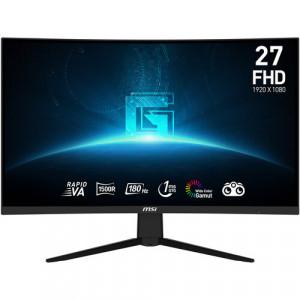 MSI G27C3F Gaming Curved Monitor - 27" FHD (1920 x 1080), VA, Tilt, HDMI, DP, 300 nits, 180 Hz