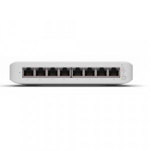 Ubiquiti UniFi LITE 8 POE (USW-LITE-8-POE) Switch - 4 x Gigabit Ethernet Ports RJ45, 4 x Gigabit Ethernet PoE+ RJ45 (30 W, 802.3at)