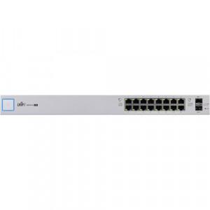 Ubiquiti UniFi (US-16-150W) Switch - 16 x Gigabit Ethernet Ports RJ45, 2 x SFP Gigabit Ethernet, 1 x LAN RJ45