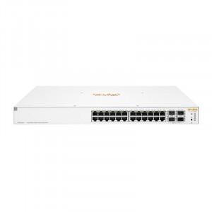 HPE Aruba Instant On 1930 (JL684A) Switch - 24 x Gigabit Ethernet ports RJ-45, Class 4 PoE ports (IEEE 802.3 Type 10BASE-T, IEEE 802.3u Type 100BASETX, IEEE 802.3ab Type 1000BASE-T), 4 x SFP+ 1/10GbE ports