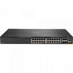 HPE Aruba CX 6300M (JL664A) Switch - 24 x Gigabit Ethernet PoE+ ports RJ45 (30 W, 802.3at), 4 x SFP 50 GbE WAN, 1 x RJ45 LAN, 1 x USB-C, 1 x USB-A