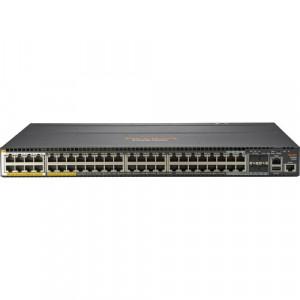 HPE Aruba 2930M (JL323A) Switch - 36 x Gigabit Ethernet PoE+ Ports RJ45, 4 x RJ45/SFP Combo Gigabit Ethernet PoE+, 8 x RJ45 Smart Rate (1/2/5/10 GbE) PoE+ Ports, 1 x RJ-45 Console, 1 x Micro-USB, 1 x USB A, 1 x OOBM