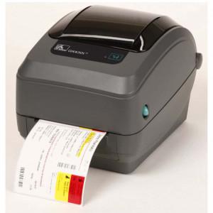 ZEBRA GX43-102421-000 Barcode Label Printer - 4MB, 8MB, Thermal Transfer, 300 dpi, Peeler