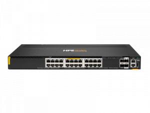 HPE Aruba CX 6300M (R8S89A) Switch - 24 x HPE Smart Rate Base-T ports, 2 x 10G/25G/50G SFP ports, 2 x 10G/25G SFP ports, 1 x USB-C Console, 1 x RJ45 Console Port, 1 x RJ45 OOBM, 1 x USB-A