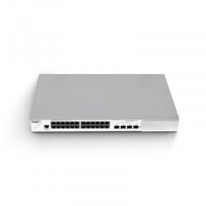 Ruijie (RG-S2928G-E V3) Switch - 24 x Gigabit Ethernet ports BASE-T ports, 4 x 1G SFP ports, 1 x console ports